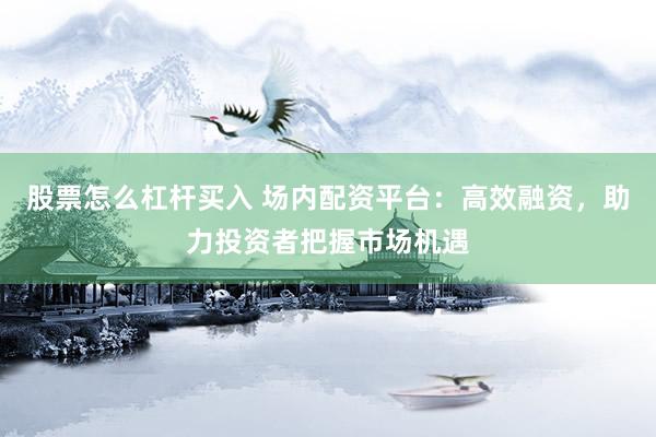股票怎么杠杆买入 场内配资平台：高效融资，助力投资者把握市场机遇