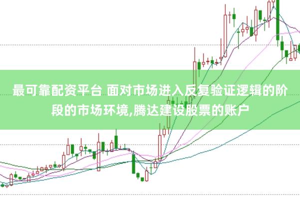 最可靠配资平台 面对市场进入反复验证逻辑的阶段的市场环境，腾达建设股票的账户