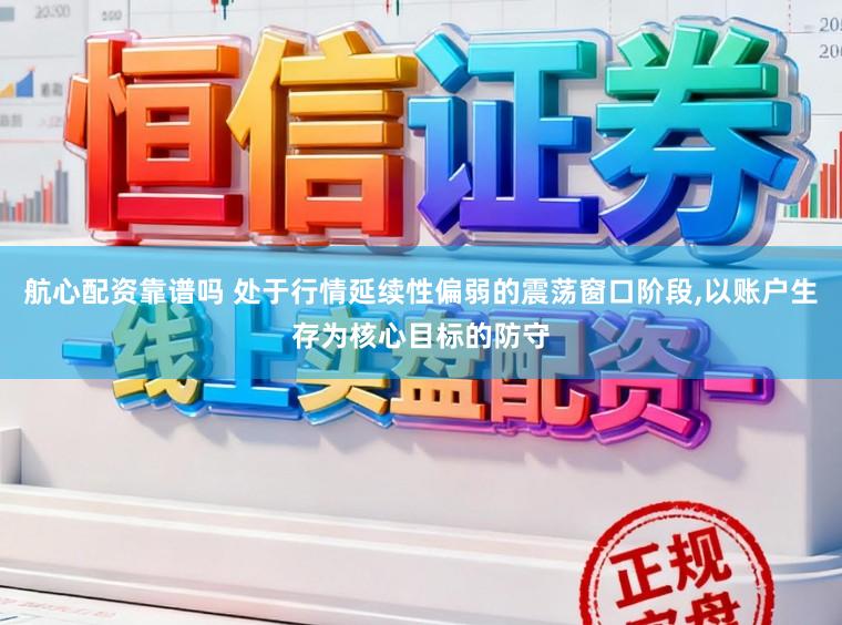航心配资靠谱吗 处于行情延续性偏弱的震荡窗口阶段，以账户生存为核心目标的防守