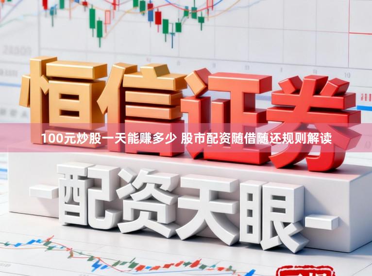 100元炒股一天能赚多少 股市配资随借随还规则解读